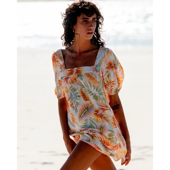 Billabong Tropical Babydoll Dress - Picture 3 of 3